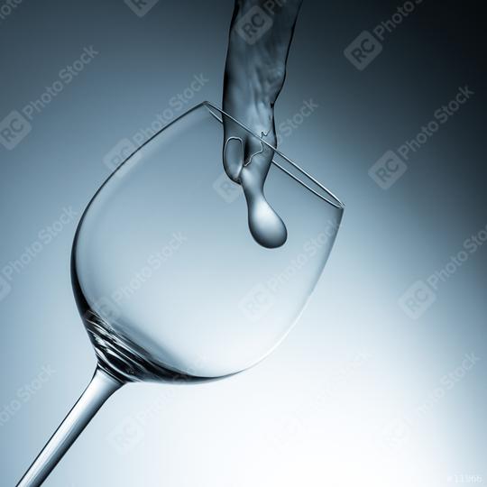 water flows in a wine glass  : Stock Photo or Stock Video Download rcfotostock photos, images and assets rcfotostock | RC Photo Stock.: