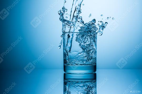 water splashes in to a glass  : Stock Photo or Stock Video Download rcfotostock photos, images and assets rcfotostock | RC Photo Stock.: