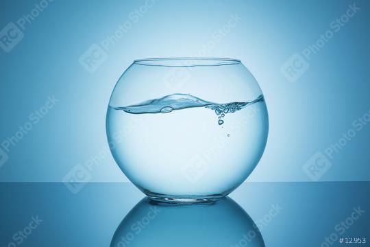 water waves in a fishbowl  : Stock Photo or Stock Video Download rcfotostock photos, images and assets rcfotostock | RC Photo Stock.: