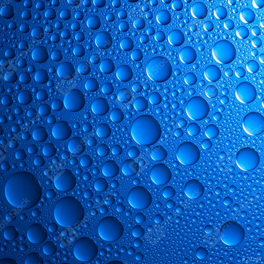 Waterdrops nano effect on blue background  : Stock Photo or Stock Video Download rcfotostock photos, images and assets rcfotostock | RC Photo Stock.: