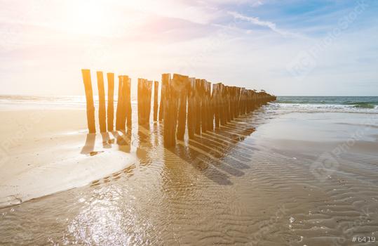 Wave breaker at the beach in Domburg, the Netherlands  : Stock Photo or Stock Video Download rcfotostock photos, images and assets rcfotostock | RC Photo Stock.:
