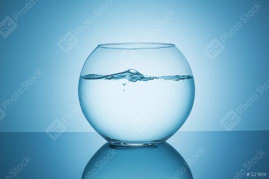 wavy water in a fishbowl  : Stock Photo or Stock Video Download rcfotostock photos, images and assets rcfotostock | RC Photo Stock.: