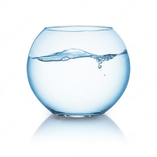 wavy water surface in a fishbowl  : Stock Photo or Stock Video Download rcfotostock photos, images and assets rcfotostock | RC-Photo-Stock.: