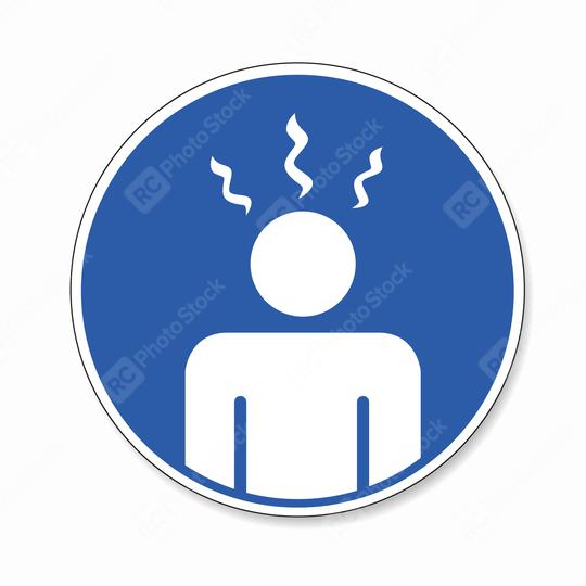 Wear a face mask. Wear dust mask, mandatory sign or safety sign, on white background. Vector illustration. Eps 10 vector file.  : Stock Photo or Stock Video Download rcfotostock photos, images and assets rcfotostock | RC Photo Stock.: