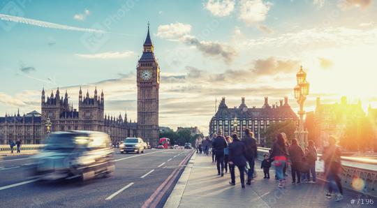Westminster Bridge at sunset, London, UK  : Stock Photo or Stock Video Download rcfotostock photos, images and assets rcfotostock | RC Photo Stock.: