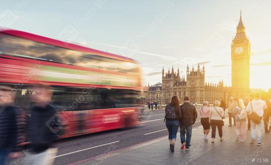 Westminster Bridge with big ben at sunset, London, UK  : Stock Photo or Stock Video Download rcfotostock photos, images and assets rcfotostock | RC Photo Stock.: