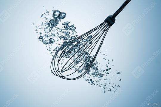 Whisk with air bubbels   : Stock Photo or Stock Video Download rcfotostock photos, images and assets rcfotostock | RC Photo Stock.: