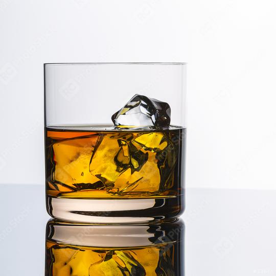 whiskey glass with ice chunks  : Stock Photo or Stock Video Download rcfotostock photos, images and assets rcfotostock | RC Photo Stock.: