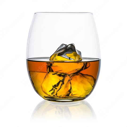 whiskey glass with ice isolated  : Stock Photo or Stock Video Download rcfotostock photos, images and assets rcfotostock | RC Photo Stock.: