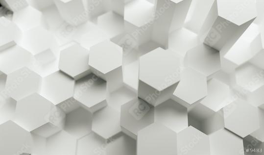 white abstract hexagons background pattern, gaming Concept image - 3D rendering - Illustration   : Stock Photo or Stock Video Download rcfotostock photos, images and assets rcfotostock | RC Photo Stock.: