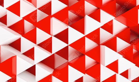 White and red background with triangles - 3d rendering   : Stock Photo or Stock Video Download rcfotostock photos, images and assets rcfotostock | RC Photo Stock.: