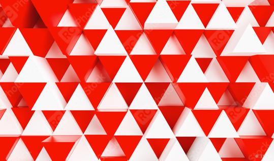 White and red background with triangles - 3d rendering   : Stock Photo or Stock Video Download rcfotostock photos, images and assets rcfotostock | RC Photo Stock.: