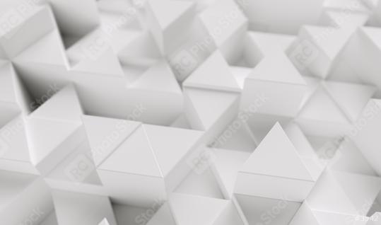 White background with triangles - 3d rendering  : Stock Photo or Stock Video Download rcfotostock photos, images and assets rcfotostock | RC Photo Stock.:
