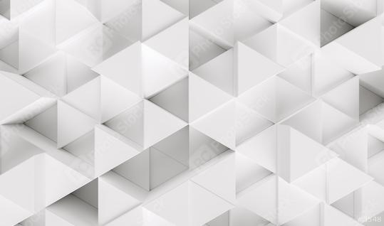 White background with triangles - 3d rendering  : Stock Photo or Stock Video Download rcfotostock photos, images and assets rcfotostock | RC-Photo-Stock.: