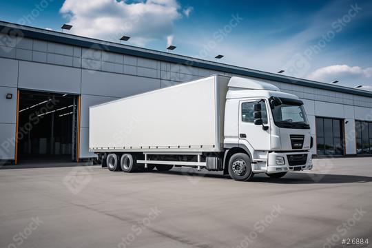 White cargo truck parked outside a warehouse
  : Stock Photo or Stock Video Download rcfotostock photos, images and assets rcfotostock | RC Photo Stock.: