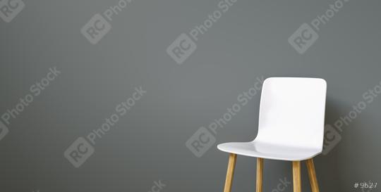 white chair in a waiting room of a office in front of a black wall, with copy space for individual text   : Stock Photo or Stock Video Download rcfotostock photos, images and assets rcfotostock | RC Photo Stock.: