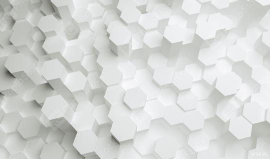 white Hexagon Background - 3D rendering - Illustration   : Stock Photo or Stock Video Download rcfotostock photos, images and assets rcfotostock | RC Photo Stock.: