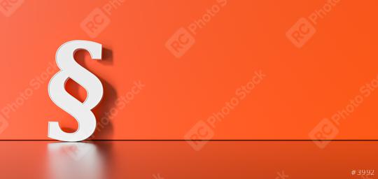 white paragraph sign on red background with empty space on left side. 3D Rendering  : Stock Photo or Stock Video Download rcfotostock photos, images and assets rcfotostock | RC Photo Stock.: