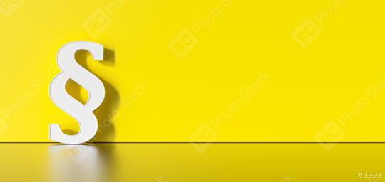 white paragraph sign on yellow background with empty space on left side. 3D Rendering  : Stock Photo or Stock Video Download rcfotostock photos, images and assets rcfotostock | RC Photo Stock.: