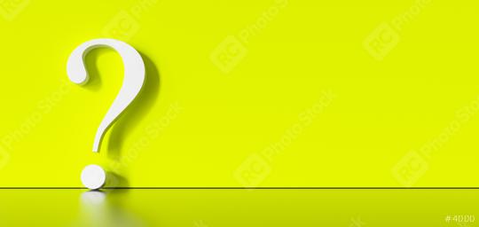 White question mark on a green background with empty copy space on left side. 3D Rendering  : Stock Photo or Stock Video Download rcfotostock photos, images and assets rcfotostock | RC Photo Stock.: