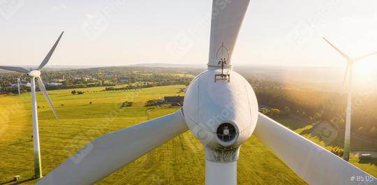 Wind Turbines Windmill Energy, banner size  : Stock Photo or Stock Video Download rcfotostock photos, images and assets rcfotostock | RC Photo Stock.: