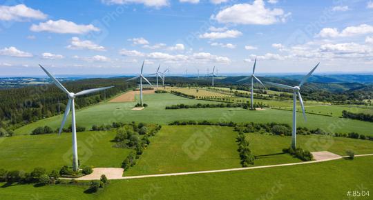 windmills on the field with clouds  : Stock Photo or Stock Video Download rcfotostock photos, images and assets rcfotostock | RC Photo Stock.: