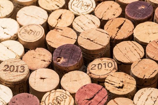 wine corks from different wines  : Stock Photo or Stock Video Download rcfotostock photos, images and assets rcfotostock | RC Photo Stock.: