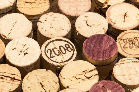 wine corks from different years  : Stock Photo or Stock Video Download rcfotostock photos, images and assets rcfotostock | RC Photo Stock.: