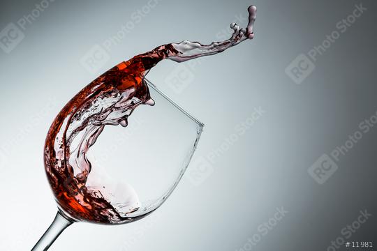 Wine splashes out of the glass  : Stock Photo or Stock Video Download rcfotostock photos, images and assets rcfotostock | RC Photo Stock.:
