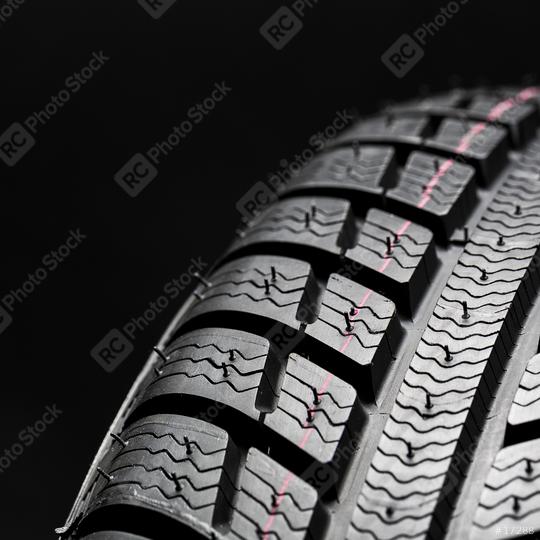 Winter Car tires close-up wheel profile structure on black background  : Stock Photo or Stock Video Download rcfotostock photos, images and assets rcfotostock | RC Photo Stock.: