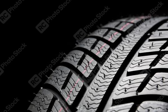Winter Car tires close-up wheel profile structure on black background  : Stock Photo or Stock Video Download rcfotostock photos, images and assets rcfotostock | RC Photo Stock.:
