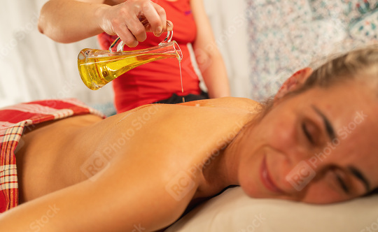 woman in hammam or turkish bath getting oil massage at sap resor  : Stock Photo or Stock Video Download rcfotostock photos, images and assets rcfotostock | RC Photo Stock.: