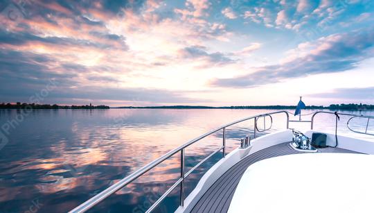 yacht deck in sunset  : Stock Photo or Stock Video Download rcfotostock photos, images and assets rcfotostock | RC Photo Stock.: