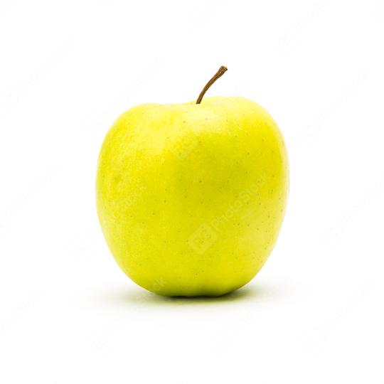 yellow apple on white  : Stock Photo or Stock Video Download rcfotostock photos, images and assets rcfotostock | RC Photo Stock.: