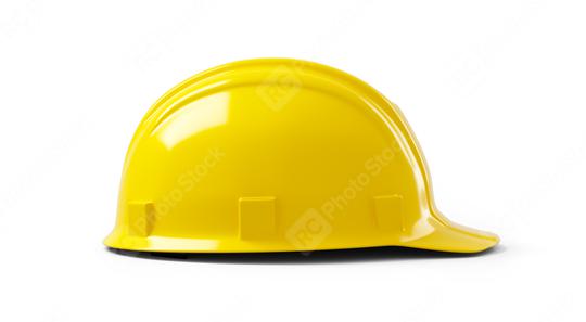 Yellow construction helmet isolated on white background. 3D rendering  : Stock Photo or Stock Video Download rcfotostock photos, images and assets rcfotostock | RC Photo Stock.: