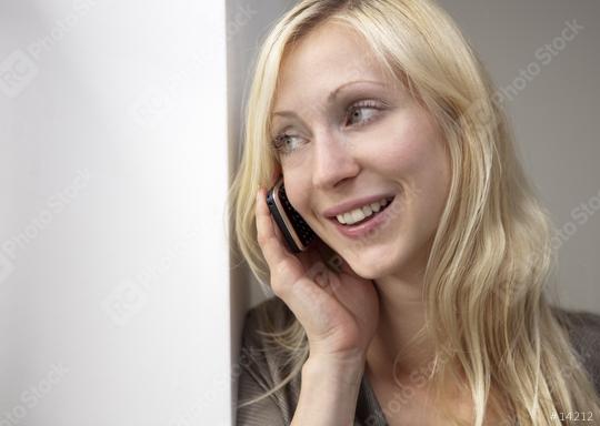 young woman on the phone  : Stock Photo or Stock Video Download rcfotostock photos, images and assets rcfotostock | RC Photo Stock.: